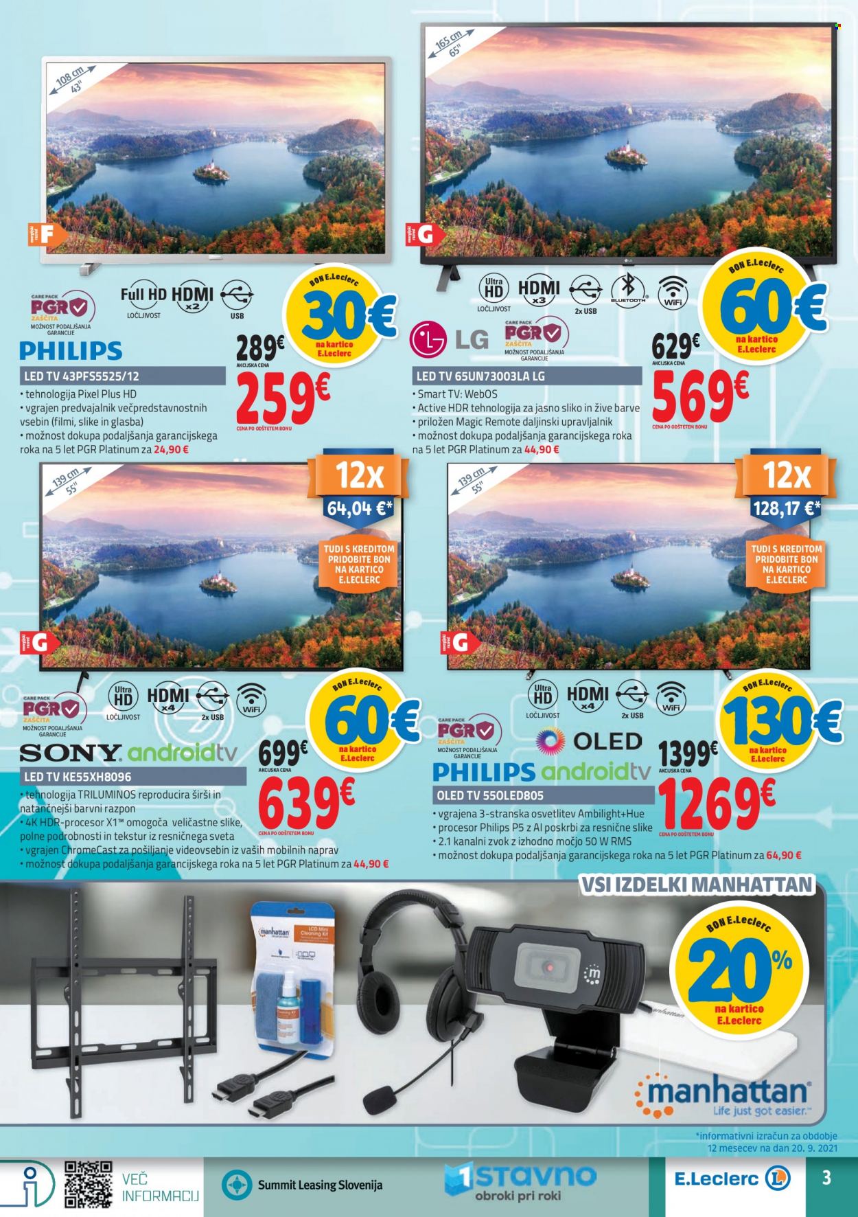 E.Leclerc katalog - 29.9.2021 - 9.10.2021. Stran 3