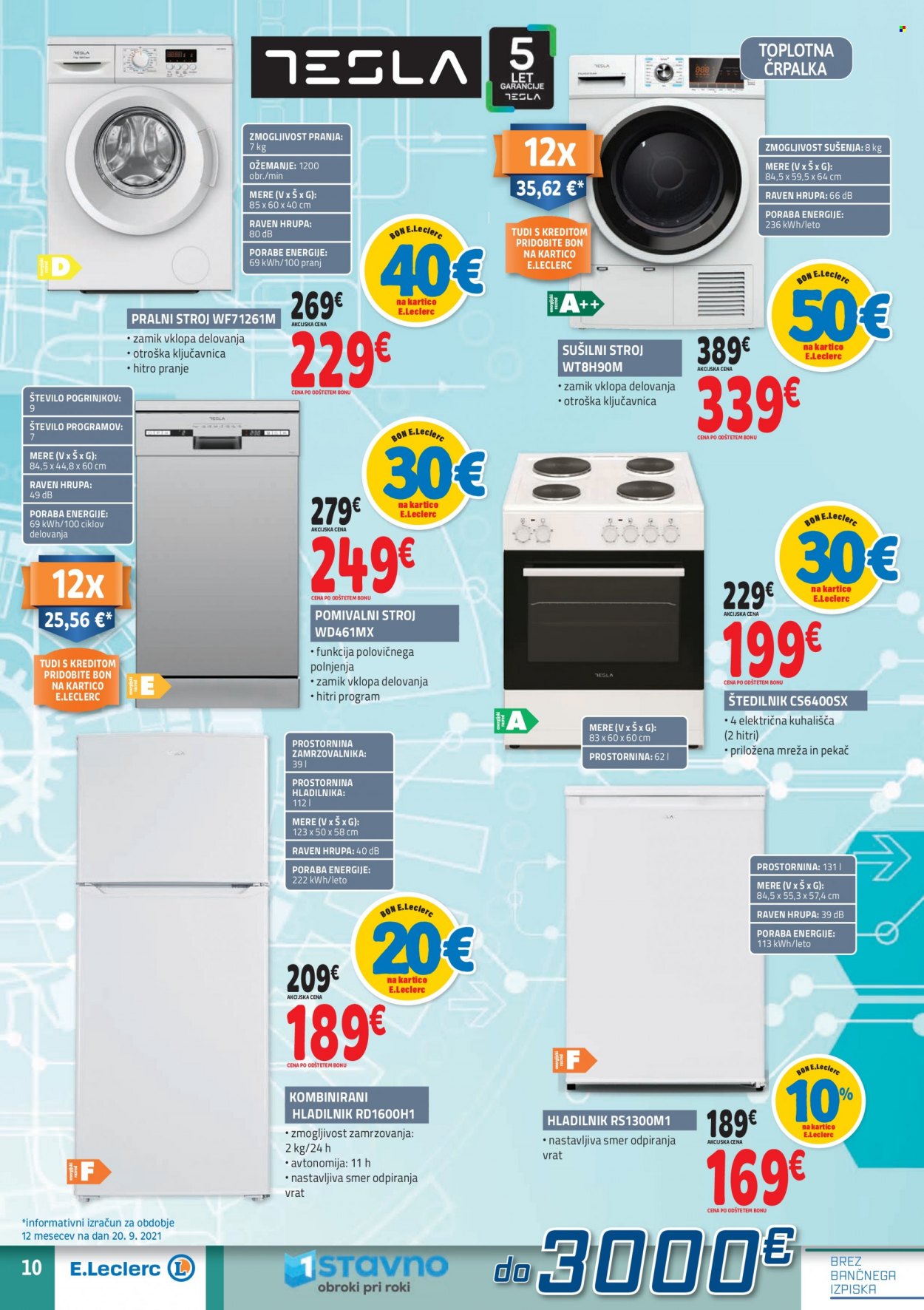 E.Leclerc katalog - 29.9.2021 - 9.10.2021. Stran 10
