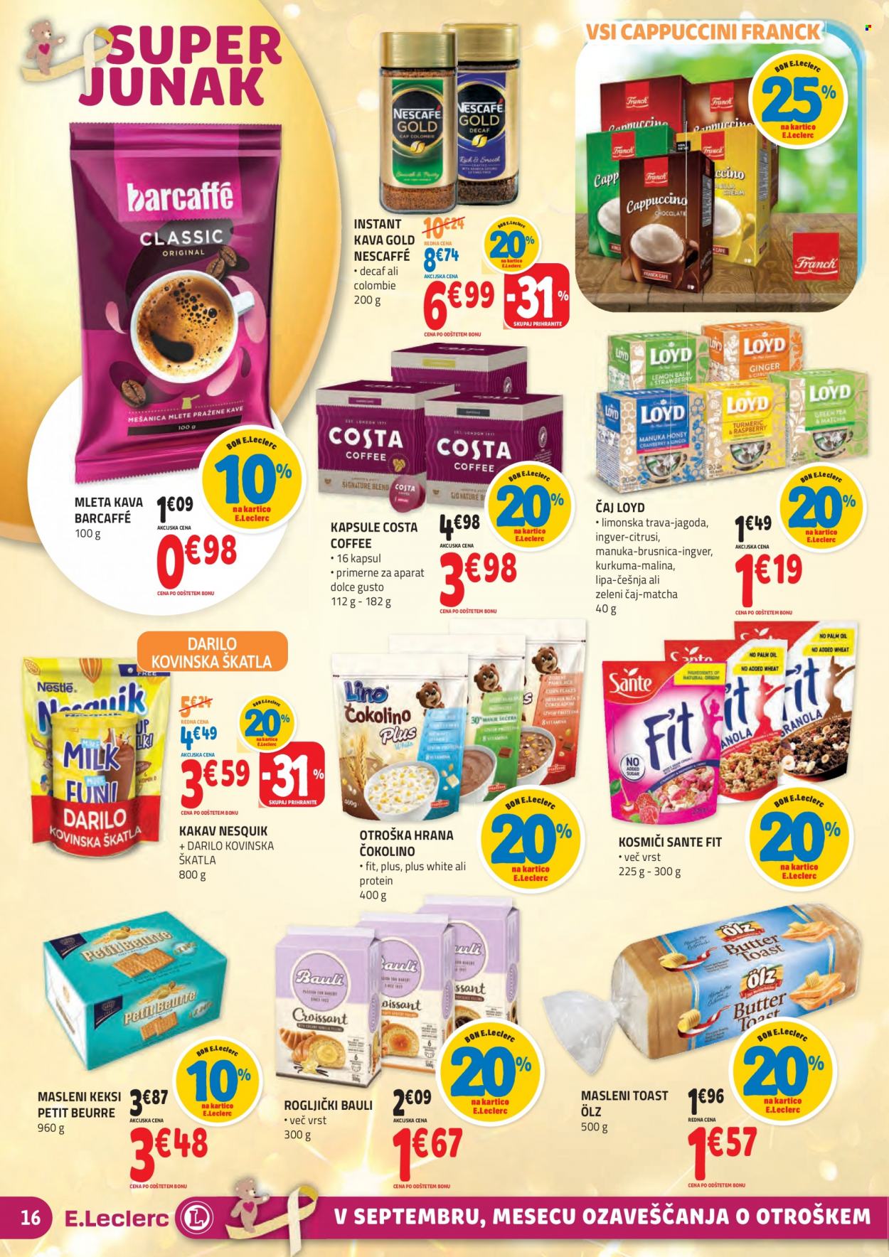 E.Leclerc katalog - 29.9.2021 - 9.10.2021. Stran 16