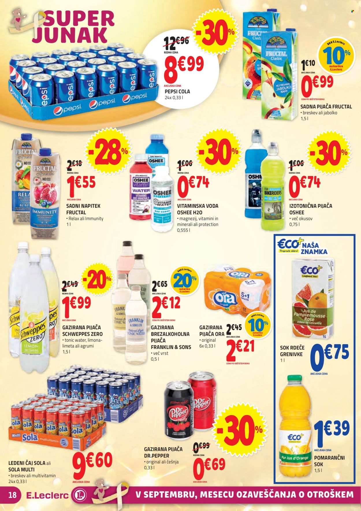 E.Leclerc katalog - 29.9.2021 - 9.10.2021. Stran 18