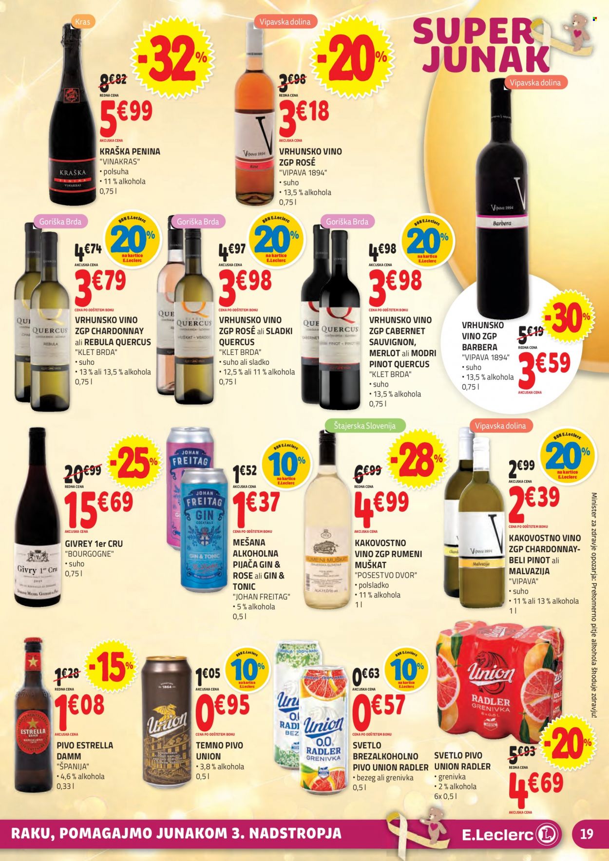 E.Leclerc katalog - 29.9.2021 - 9.10.2021. Stran 19