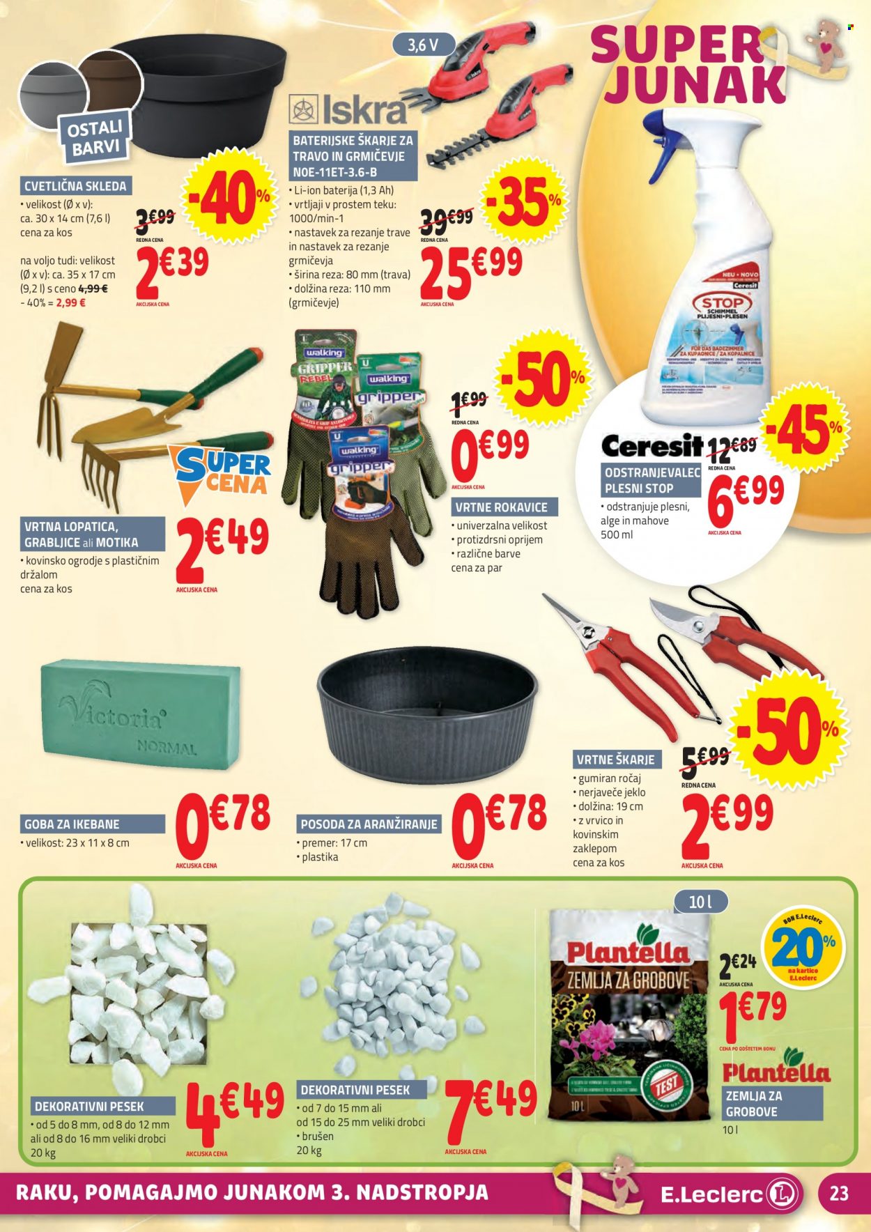 E.Leclerc katalog - 29.9.2021 - 9.10.2021. Stran 23
