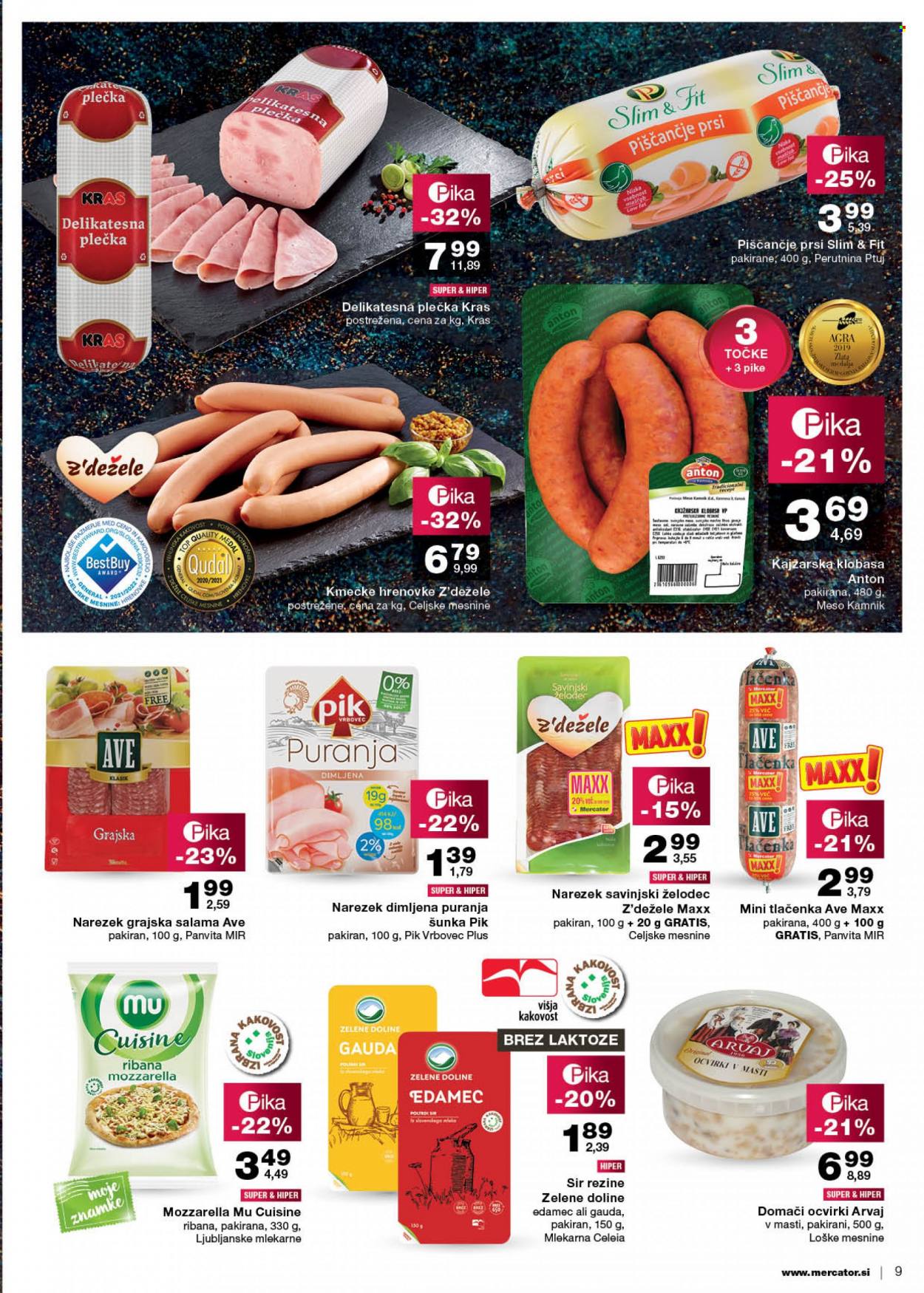 Mercator katalog - 30.9.2021 - 6.10.2021. Stran 9