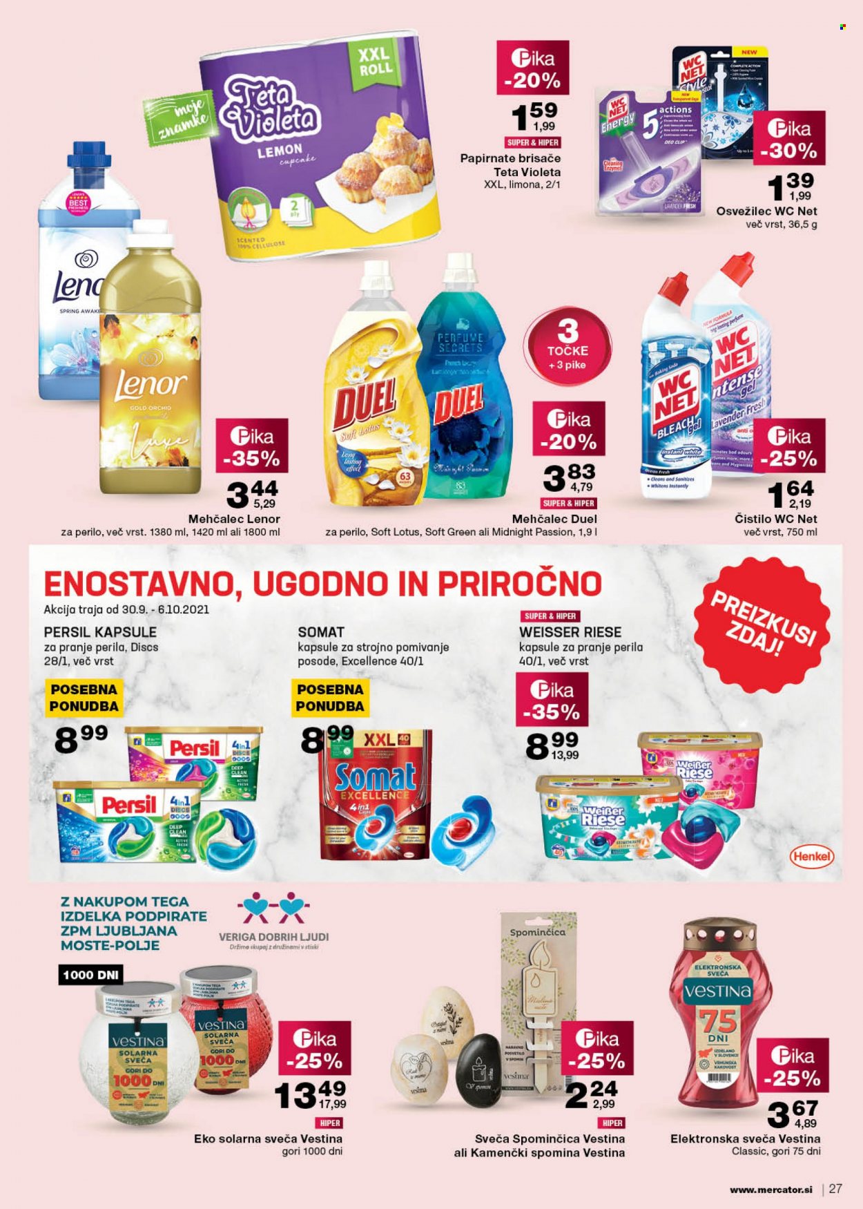 Mercator katalog - 30.9.2021 - 6.10.2021. Stran 27