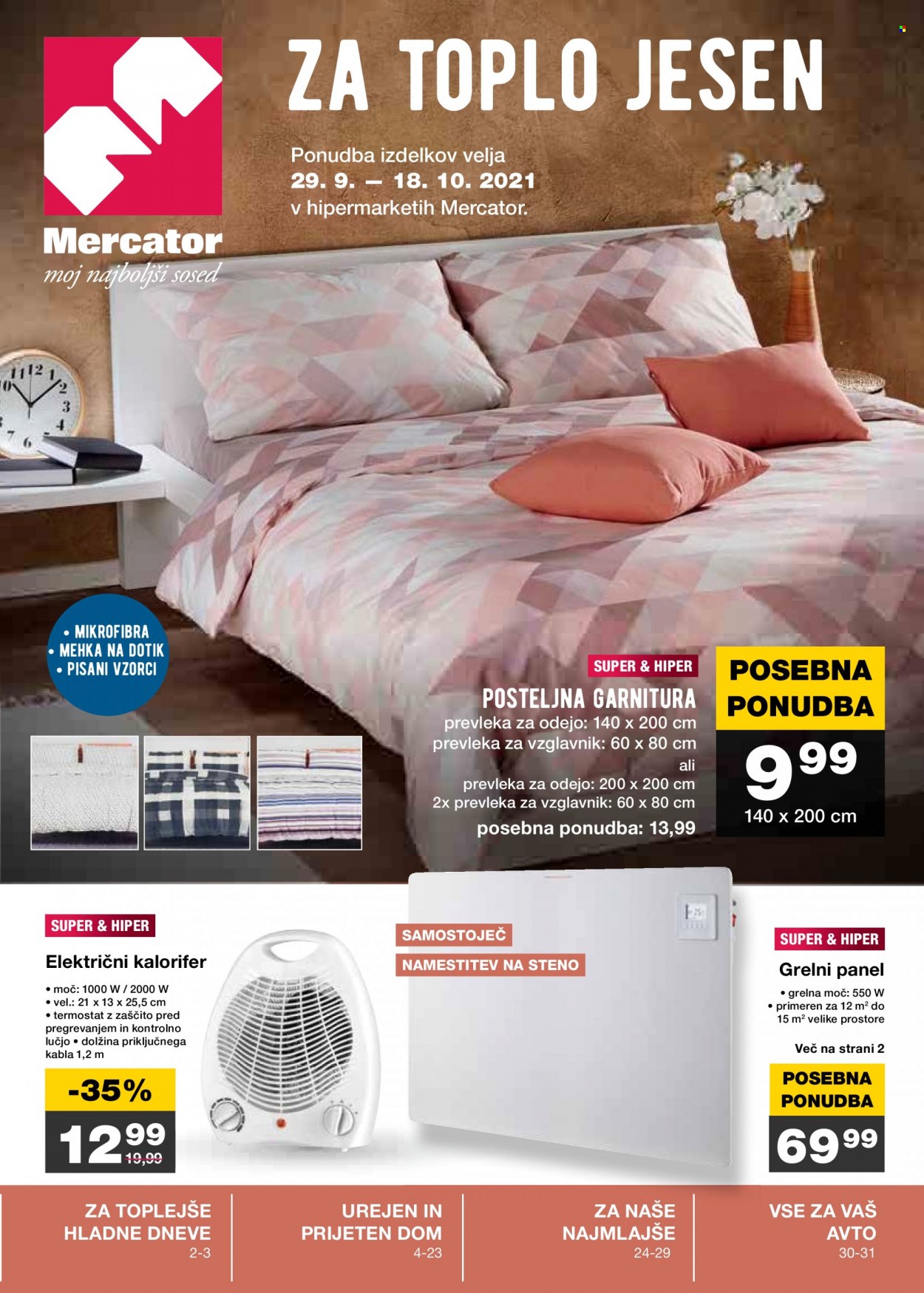 Mercator katalog - 29.9.2021 - 18.10.2021. Stran 1