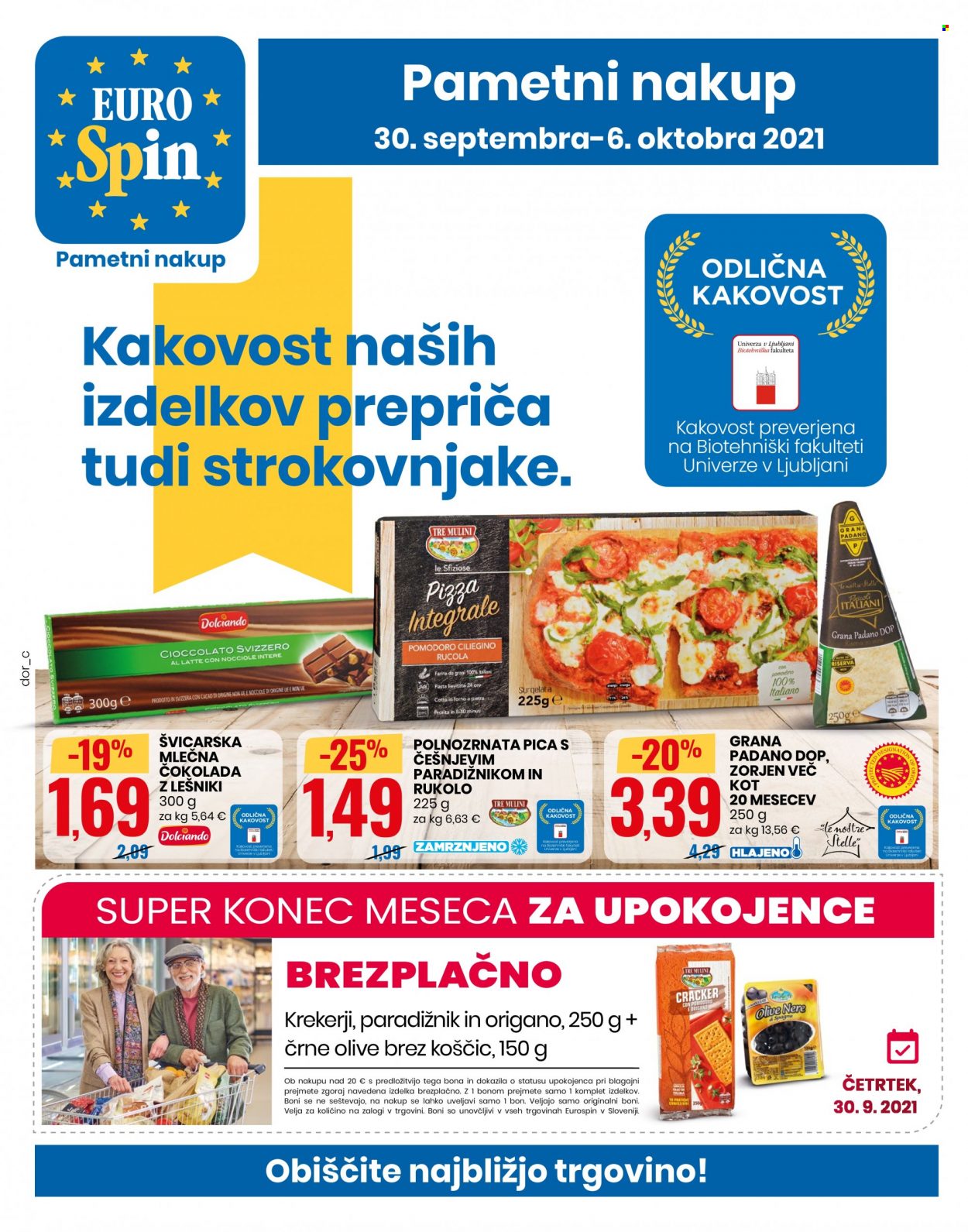 EuroSpin katalog - 30.9.2021 - 6.10.2021. Stran 1