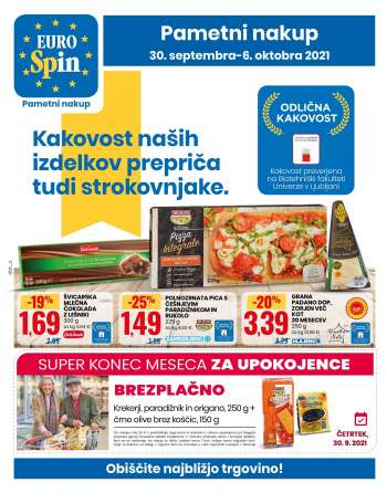 EuroSpin katalog - 30.09.2021 - 06.10.2021.
