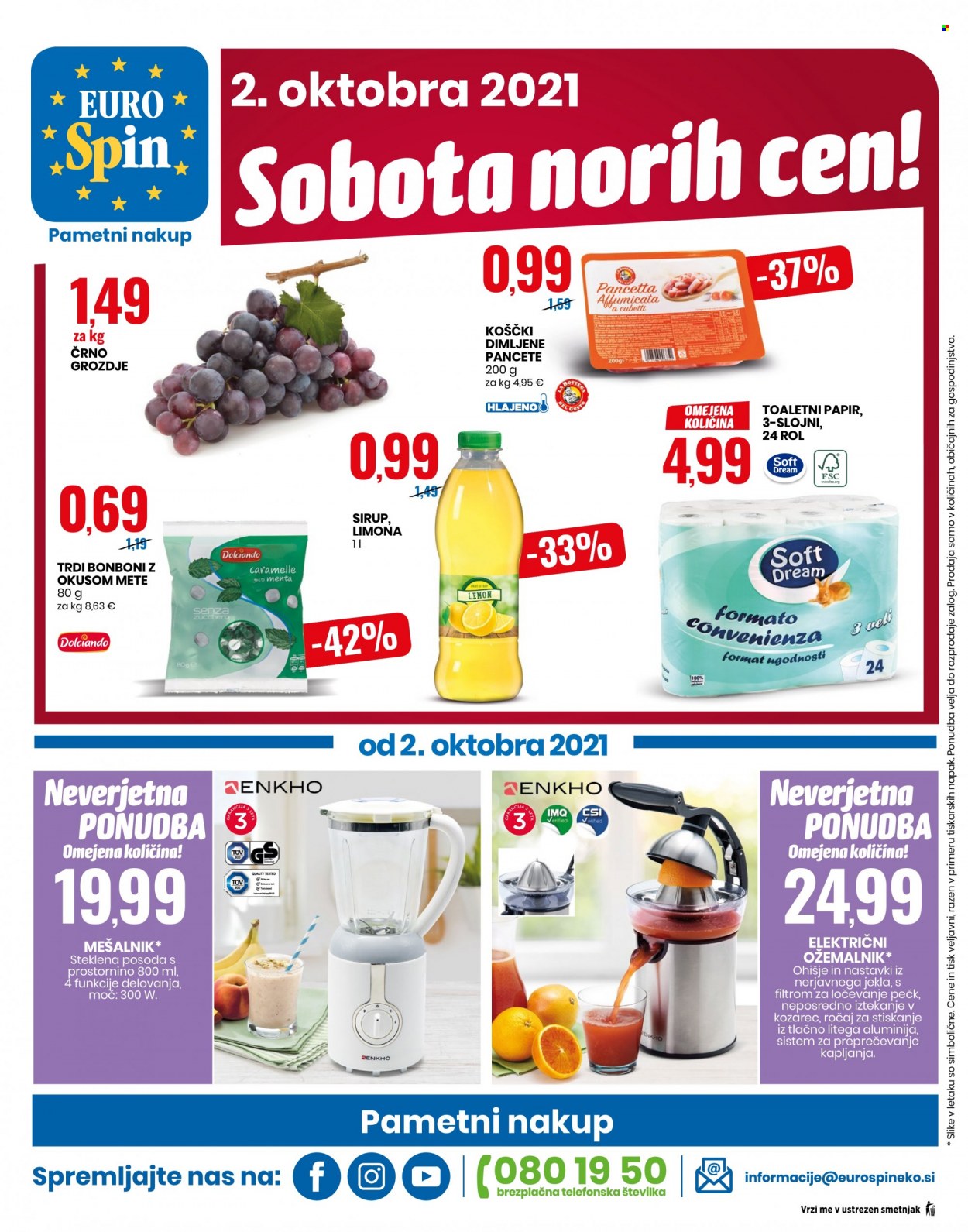 EuroSpin katalog - 30.9.2021 - 6.10.2021. Stran 16