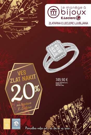 E.Leclerc katalog - 01.10.2021 - 16.10.2021.