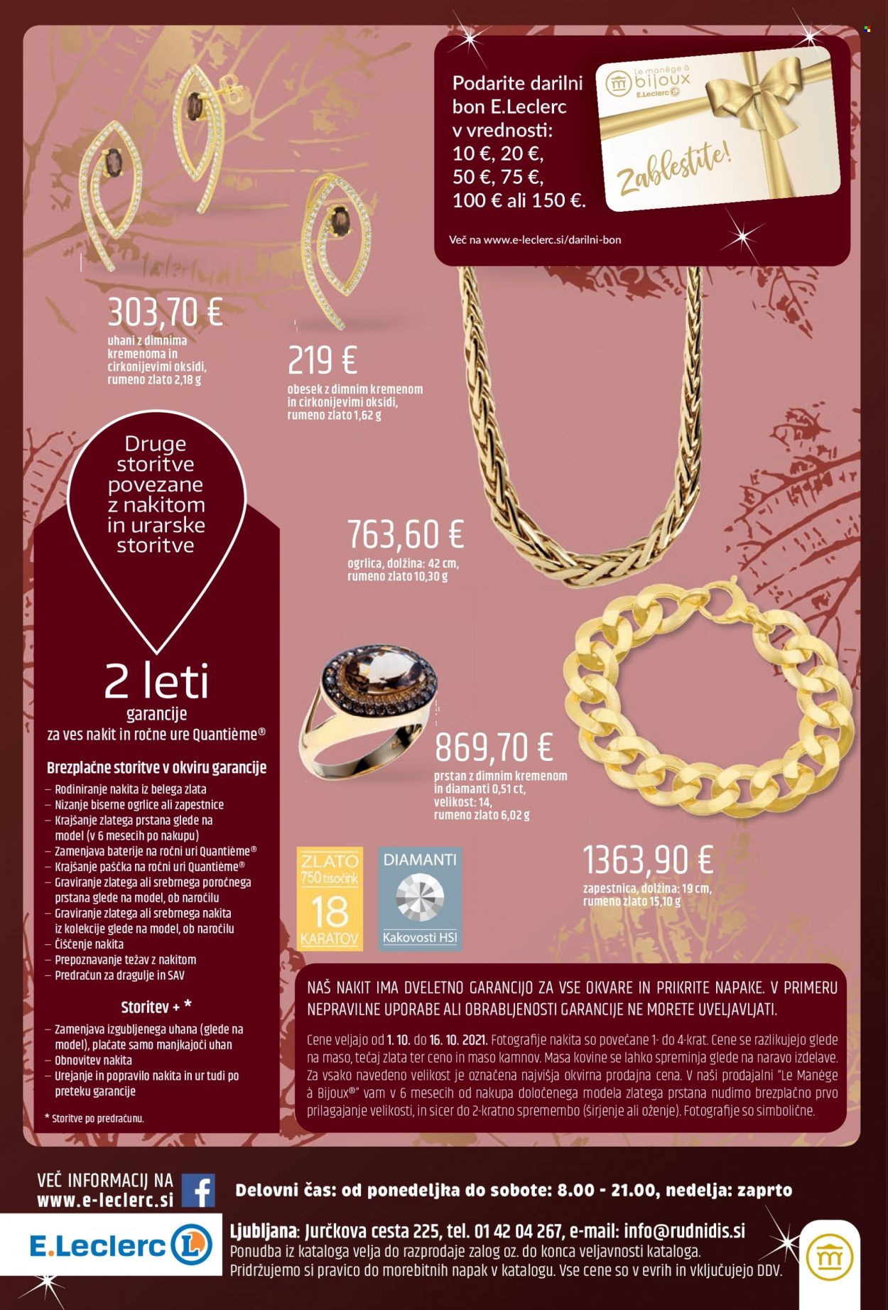 E.Leclerc katalog - 1.10.2021 - 16.10.2021. Stran 16