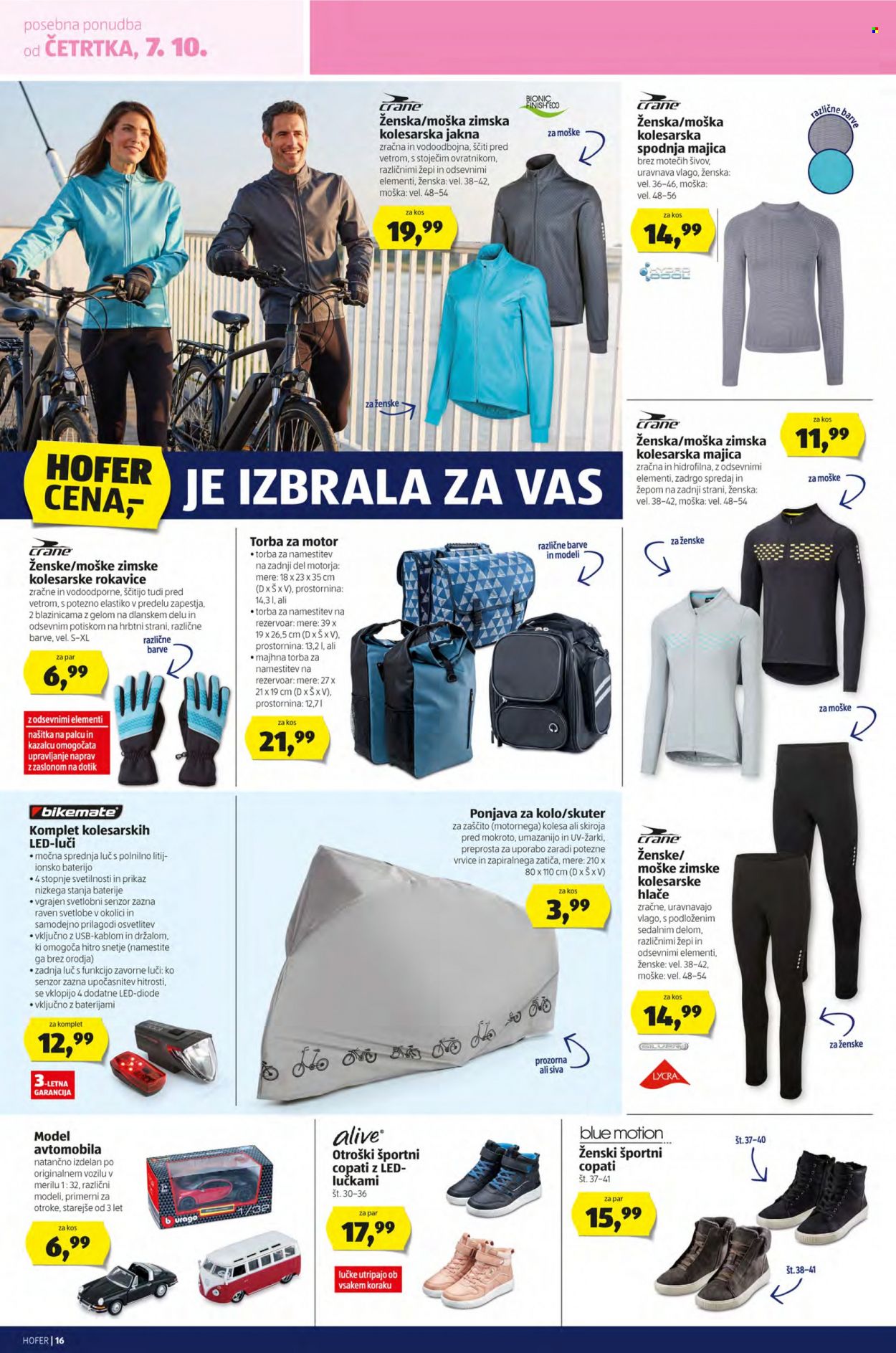 Hofer katalog - 1.10.2021 - 9.10.2021. Stran 16