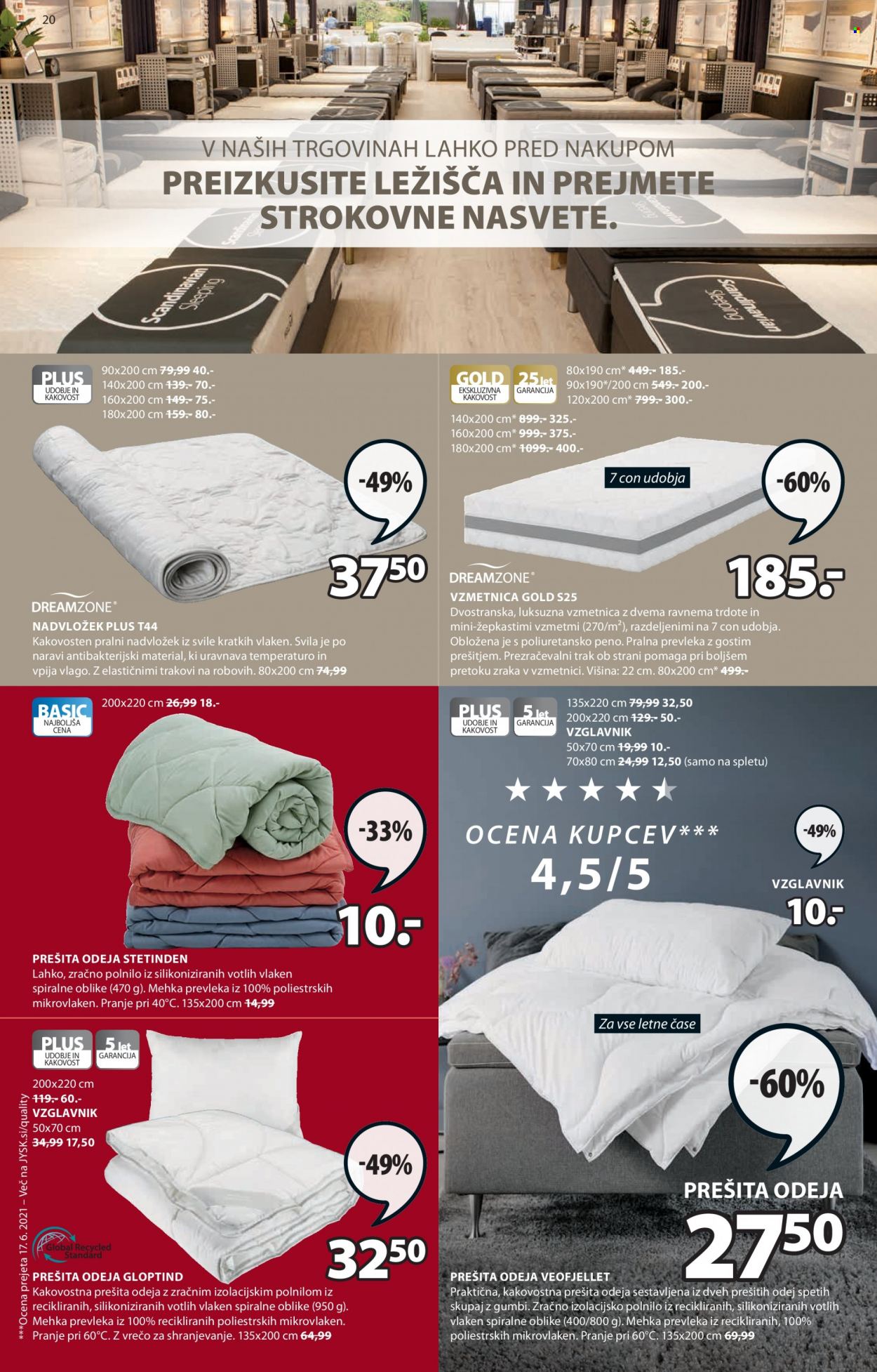 JYSK katalog - 30.9.2021 - 13.10.2021. Stran 20