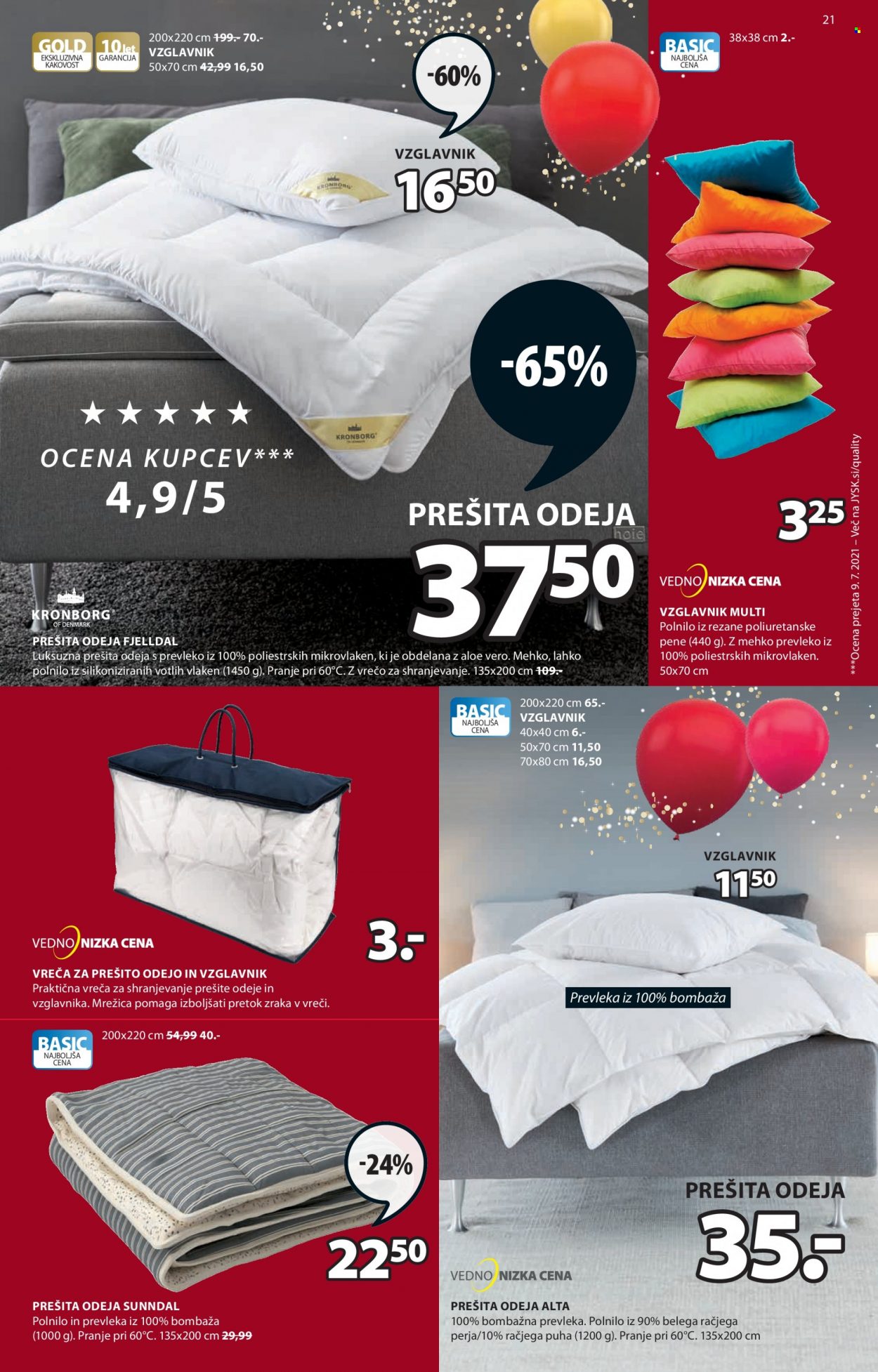 JYSK katalog - 30.9.2021 - 13.10.2021. Stran 21