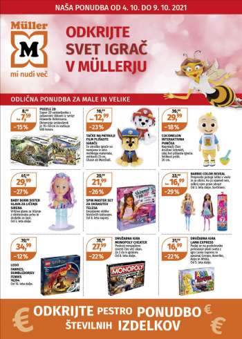 Müller katalog - 04.10.2021 - 09.10.2021.