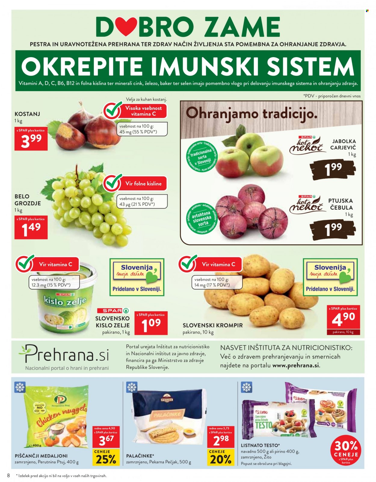 SPAR katalog - 6.10.2021 - 19.10.2021. Stran 8