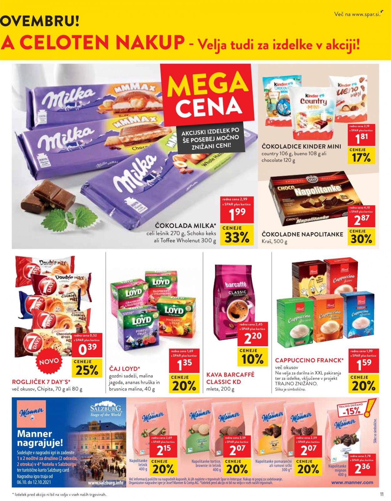 SPAR katalog - 6.10.2021 - 19.10.2021. Stran 11