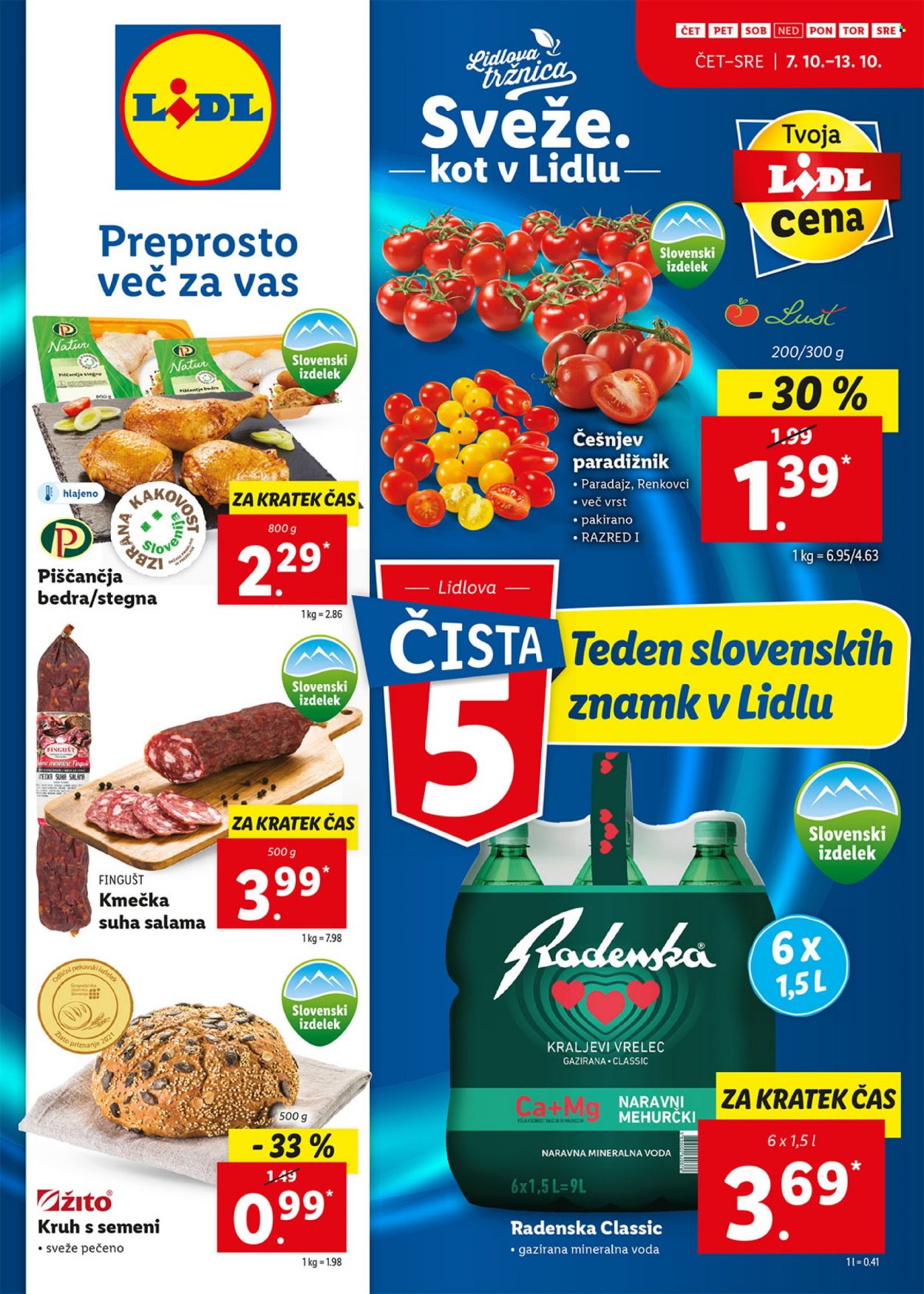 Lidl katalog - 7.10.2021 - 17.10.2021. Stran 1
