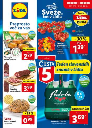 Lidl katalog - 07.10.2021 - 17.10.2021.