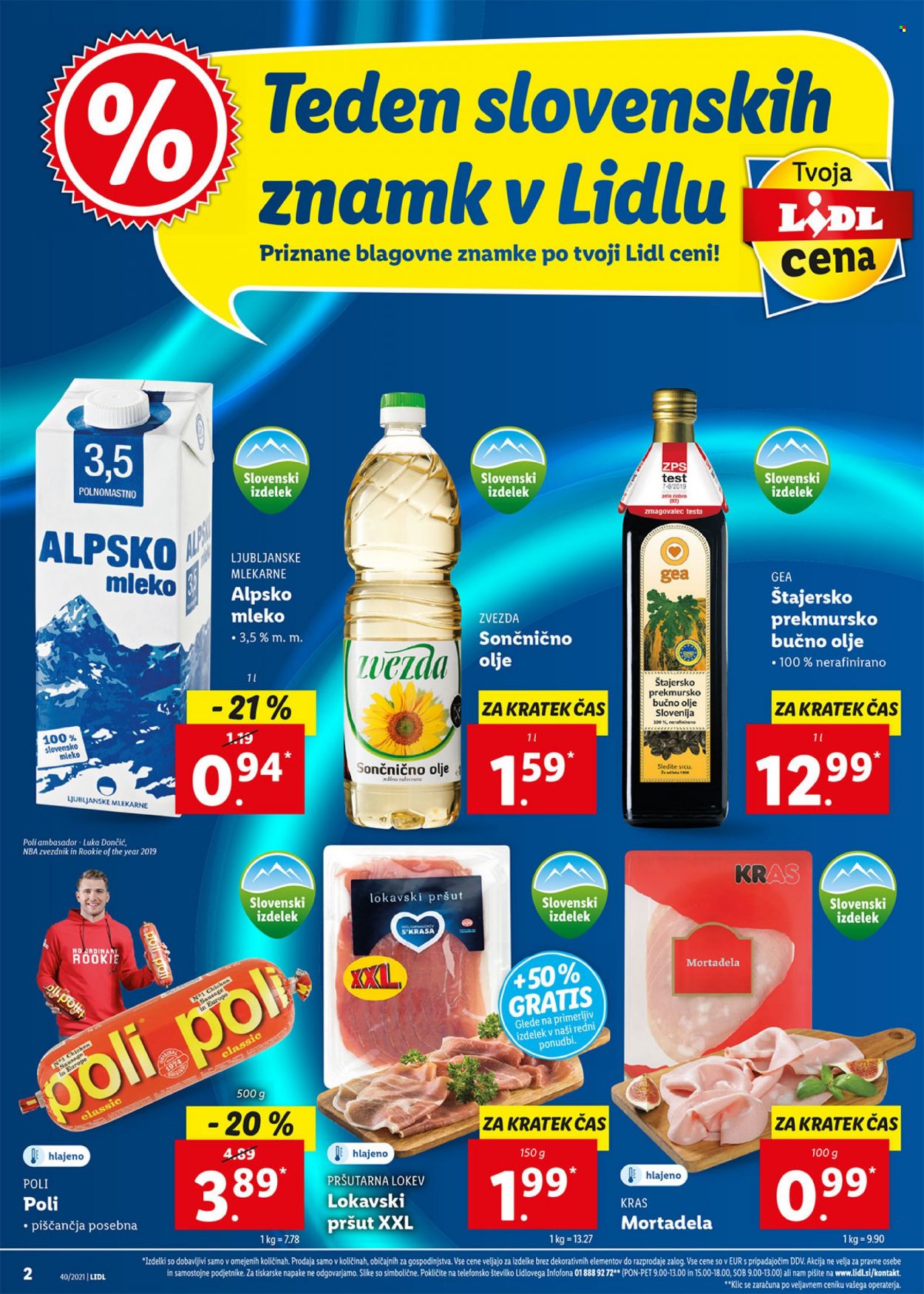 Lidl katalog - 7.10.2021 - 17.10.2021. Stran 2