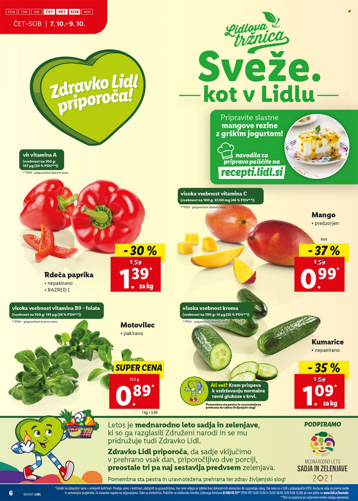 Lidl katalog - 7.10.2021 - 17.10.2021. Stran 6