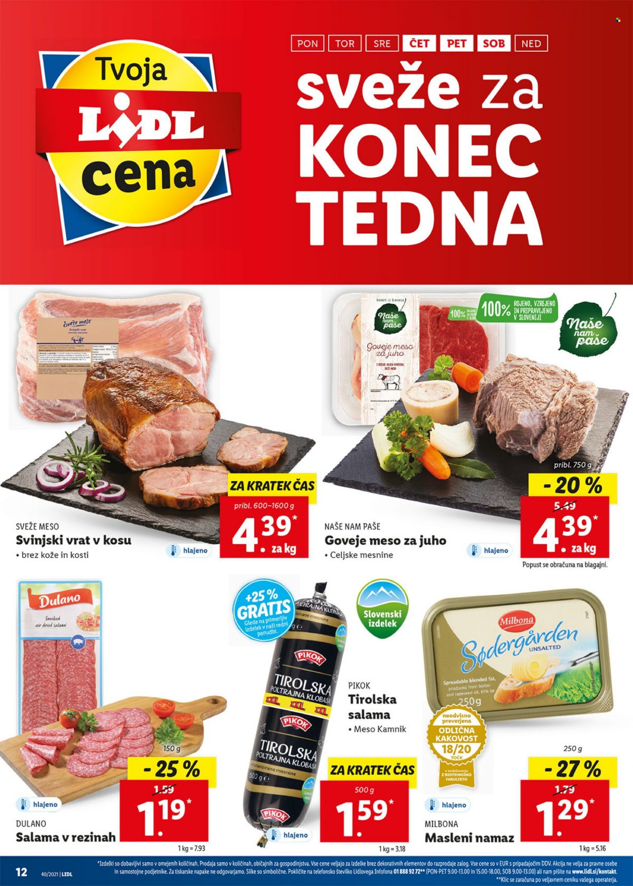 Lidl katalog - 7.10.2021 - 17.10.2021. Stran 12