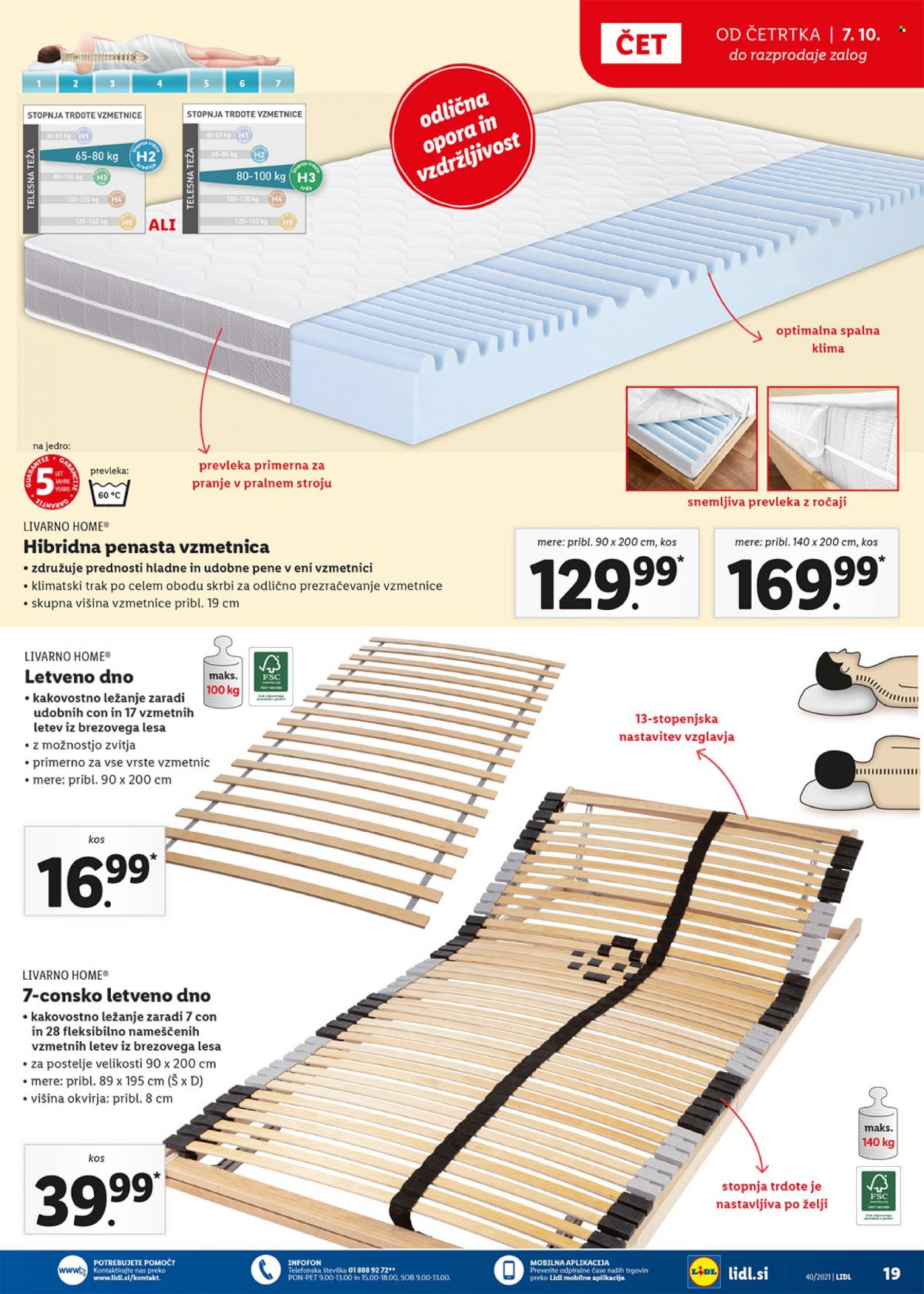 Lidl katalog - 7.10.2021 - 17.10.2021. Stran 19