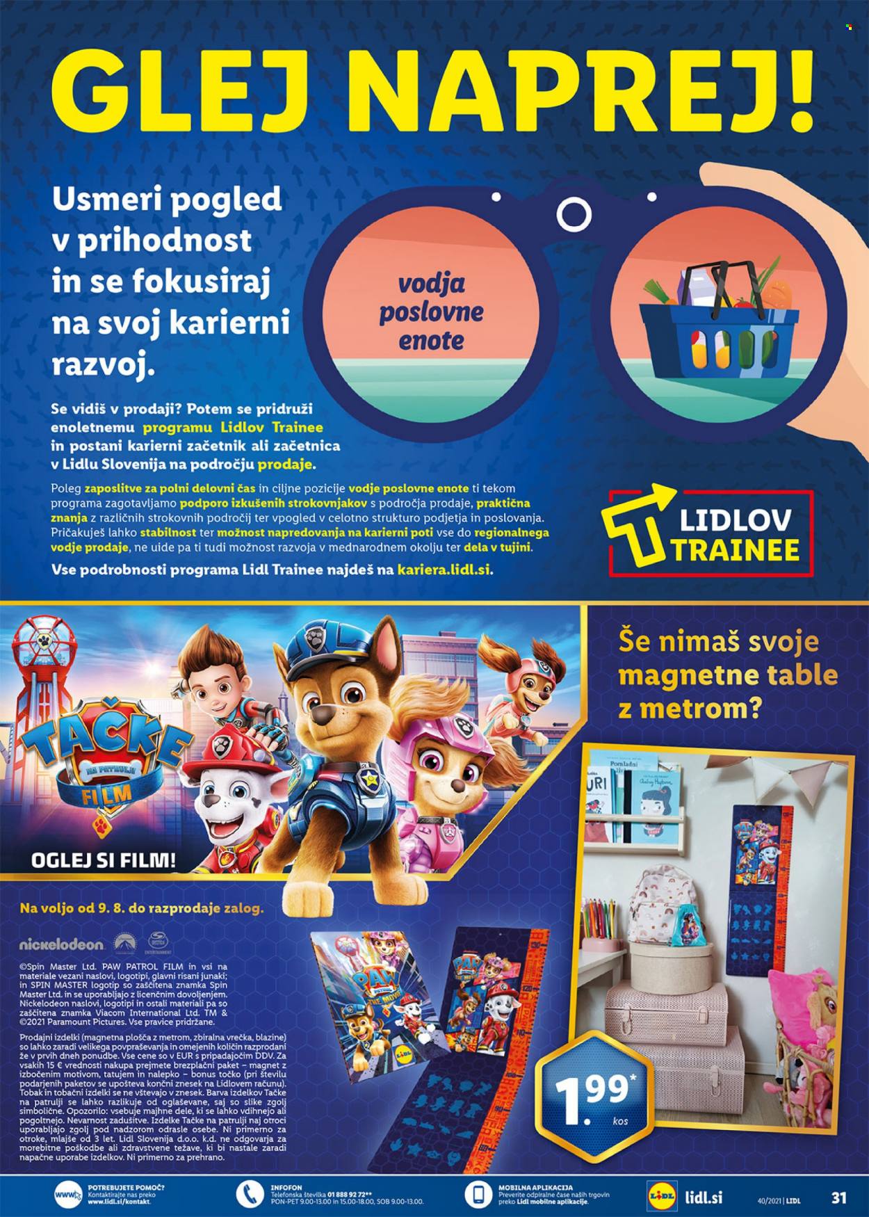 Lidl katalog - 7.10.2021 - 17.10.2021. Stran 31