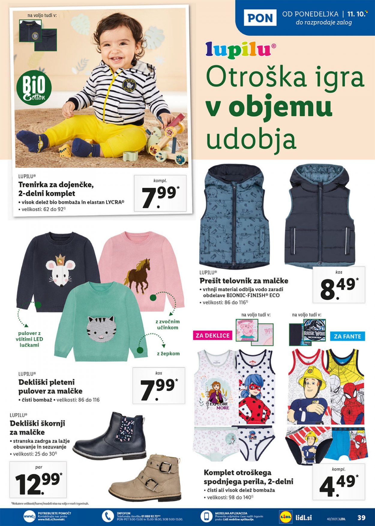Lidl katalog - 7.10.2021 - 17.10.2021. Stran 39