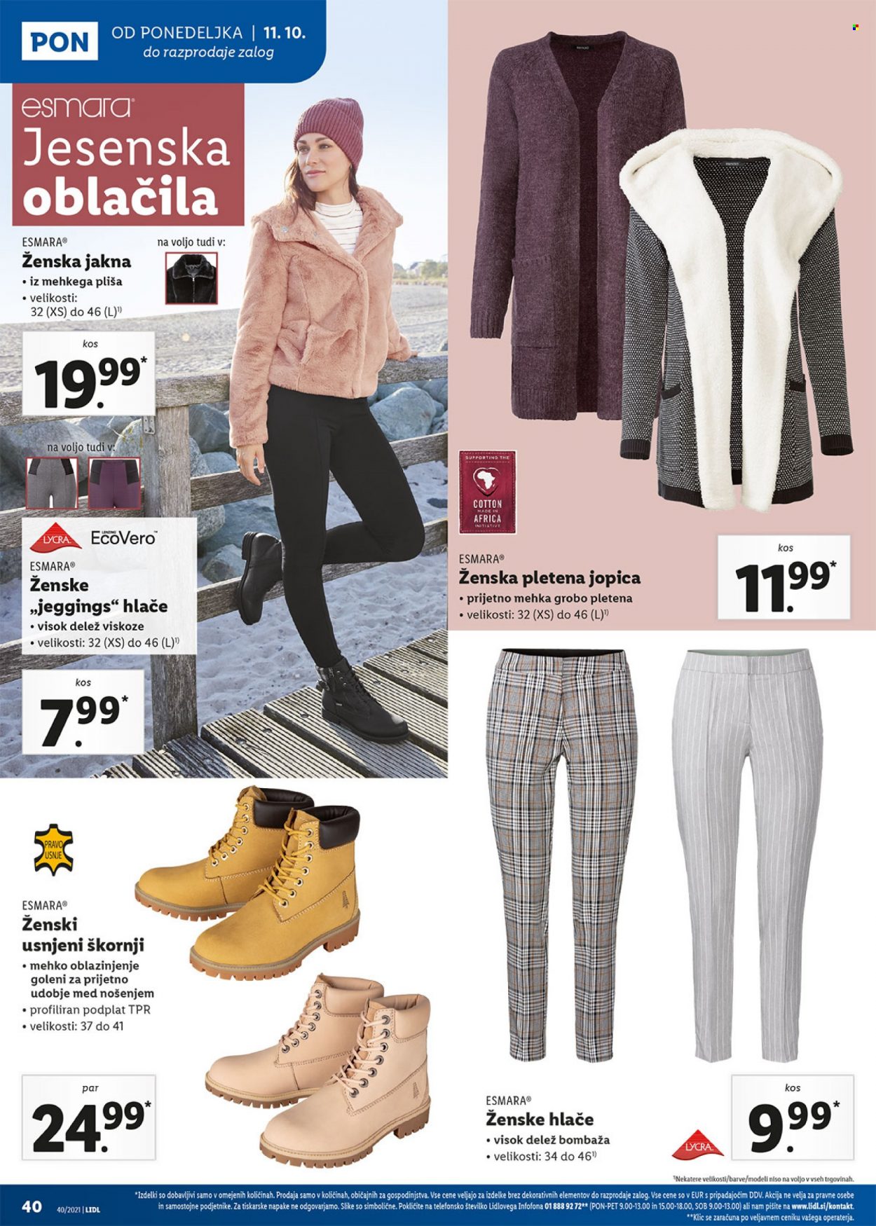 Lidl katalog - 7.10.2021 - 17.10.2021. Stran 40