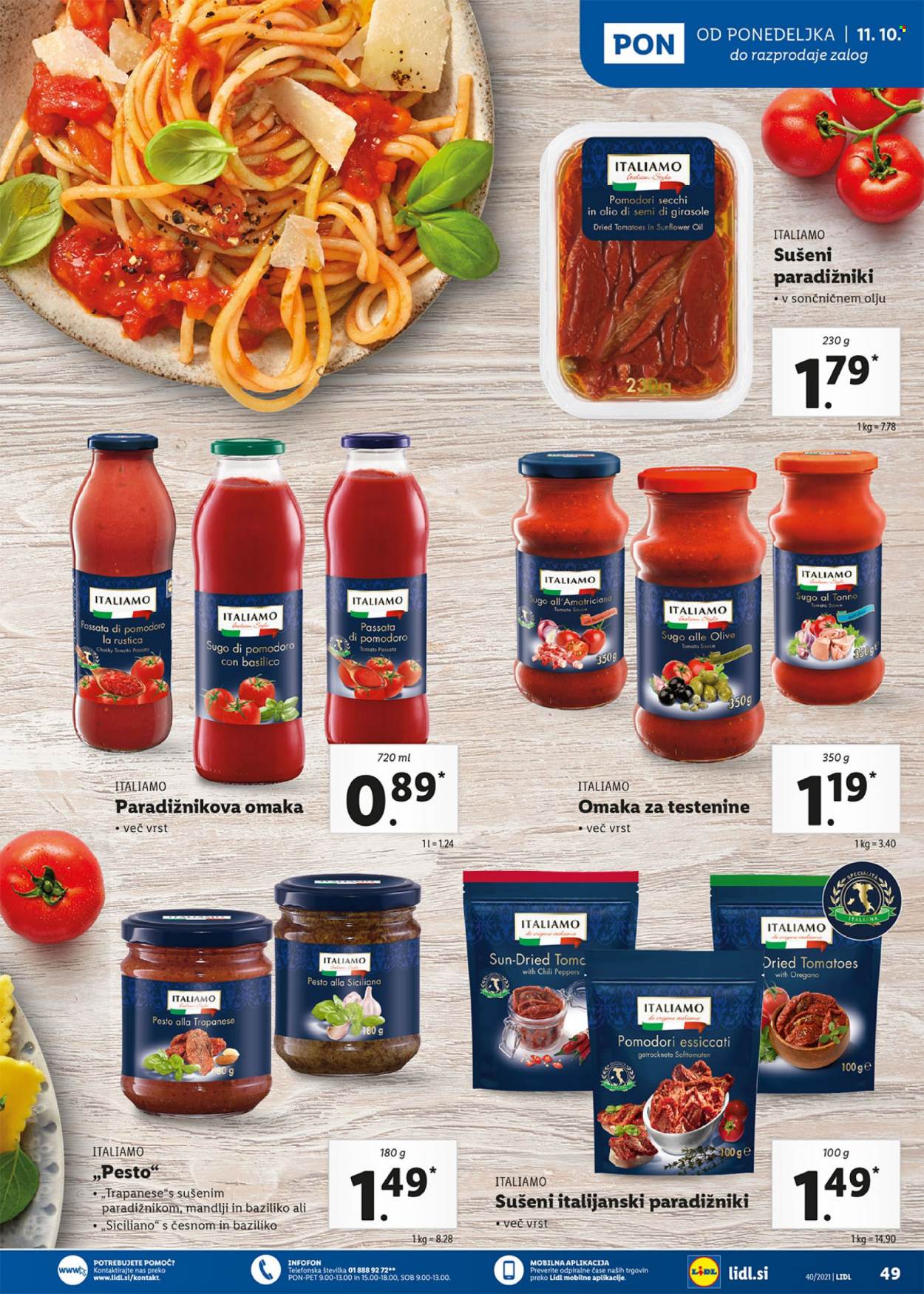 Lidl katalog - 7.10.2021 - 17.10.2021. Stran 49