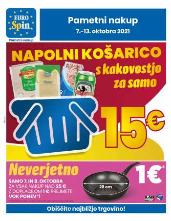EuroSpin katalog - 07.10.2021 - 13.10.2021.