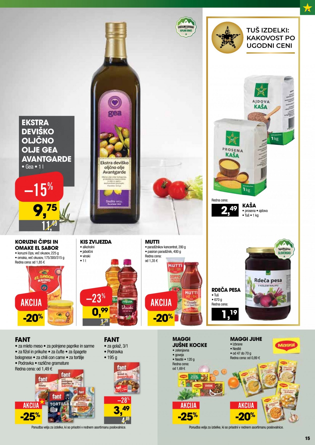 Tuš katalog - 6.10.2021 - 12.10.2021. Stran 15
