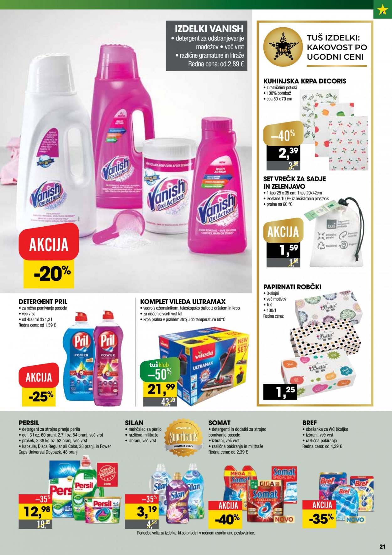 Tuš katalog - 6.10.2021 - 12.10.2021. Stran 21