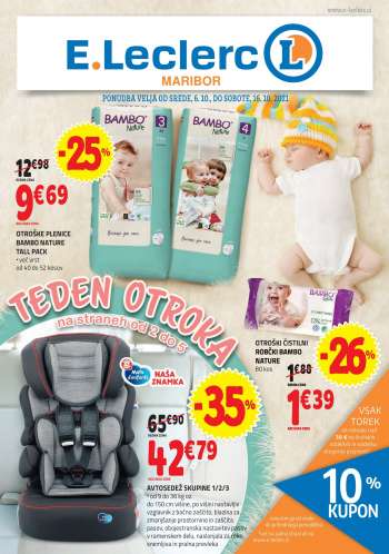 E.Leclerc katalog - 06.10.2021 - 16.10.2021.