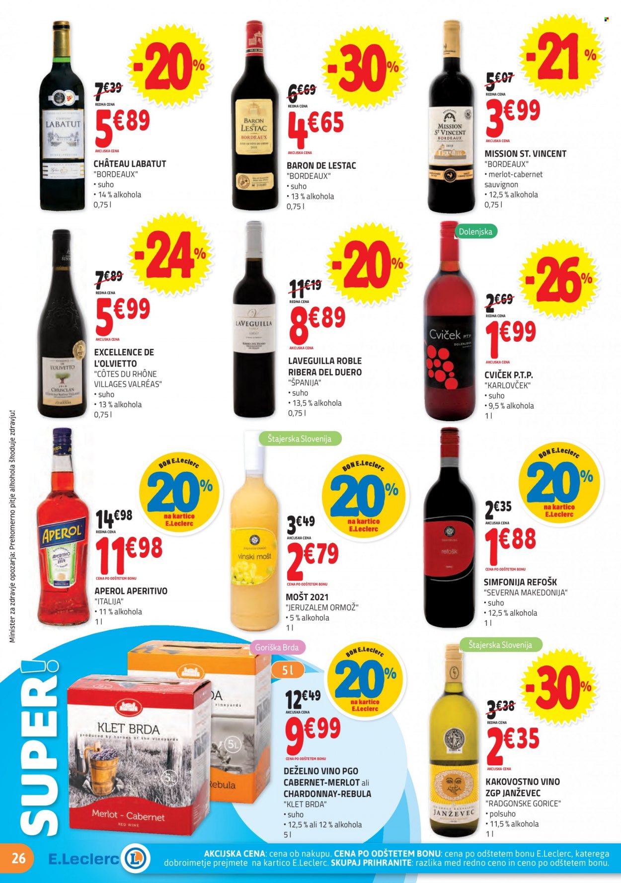 E.Leclerc katalog - 6.10.2021 - 16.10.2021. Stran 26