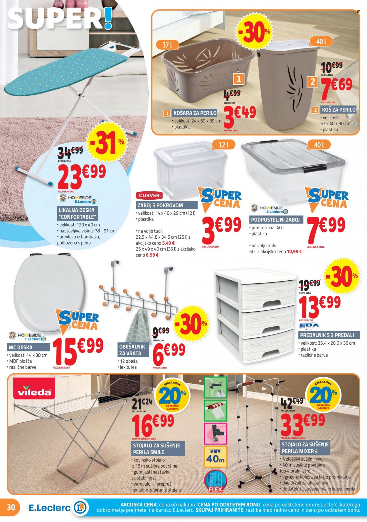 E.Leclerc katalog - 6.10.2021 - 16.10.2021. Stran 30