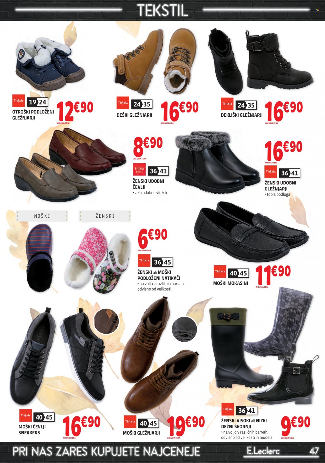 E.Leclerc katalog - 6.10.2021 - 16.10.2021. Stran 47