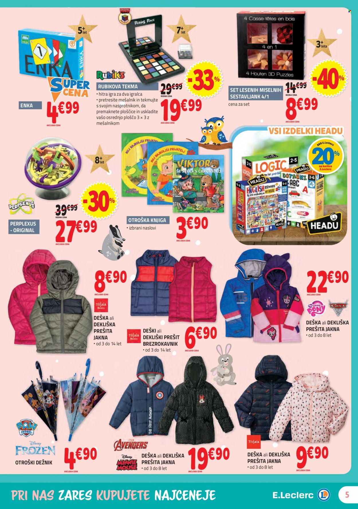 E.Leclerc katalog - 6.10.2021 - 16.10.2021. Stran 5