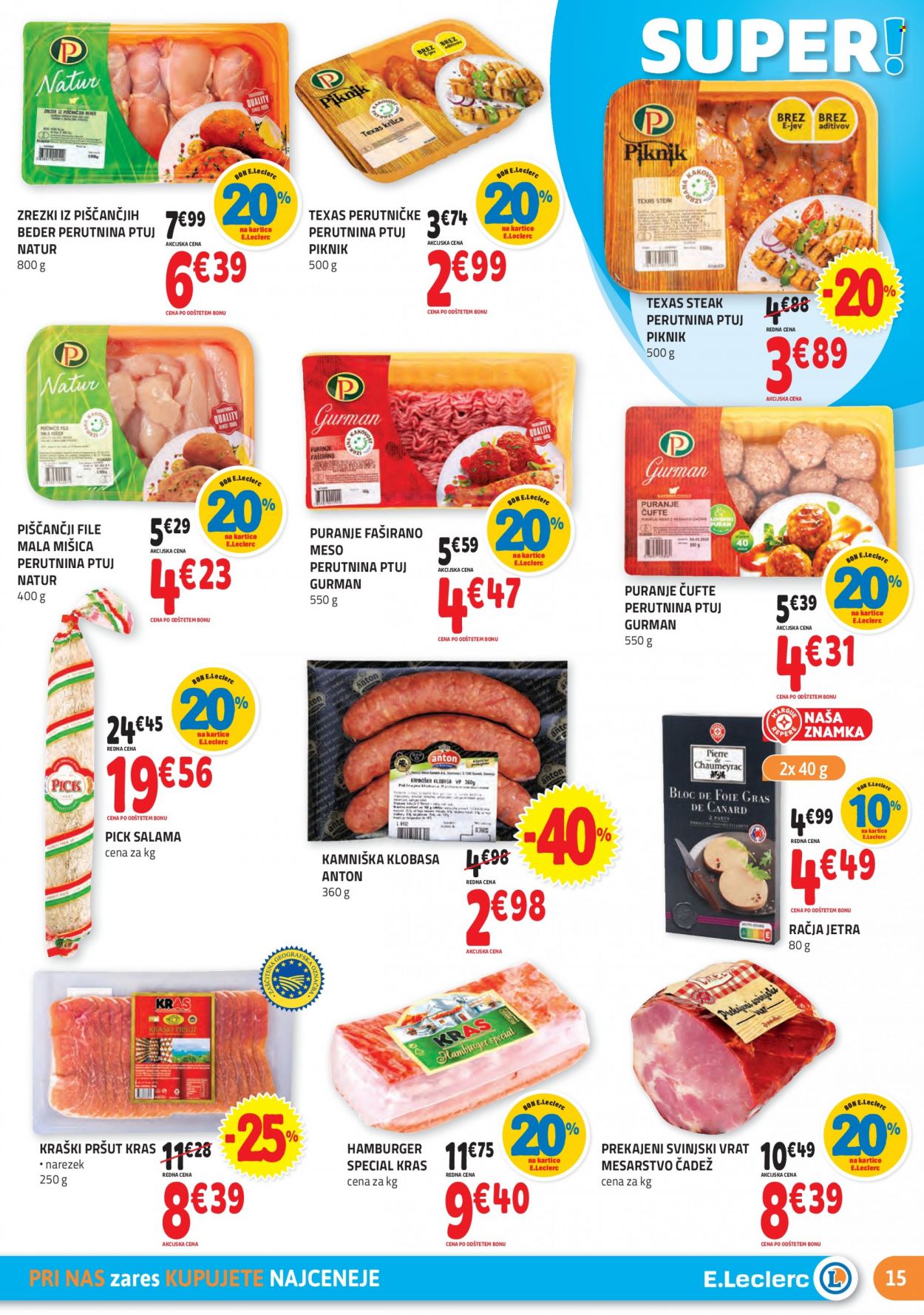 E.Leclerc katalog - 6.10.2021 - 16.10.2021. Stran 15