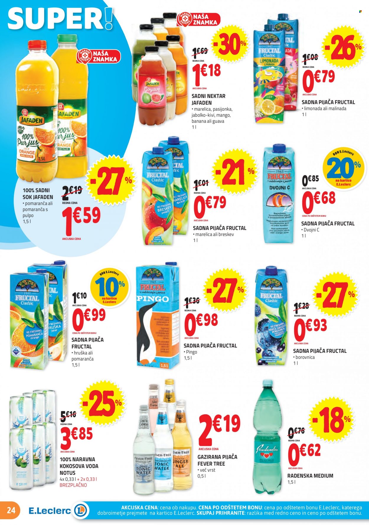 E.Leclerc katalog - 6.10.2021 - 16.10.2021. Stran 24