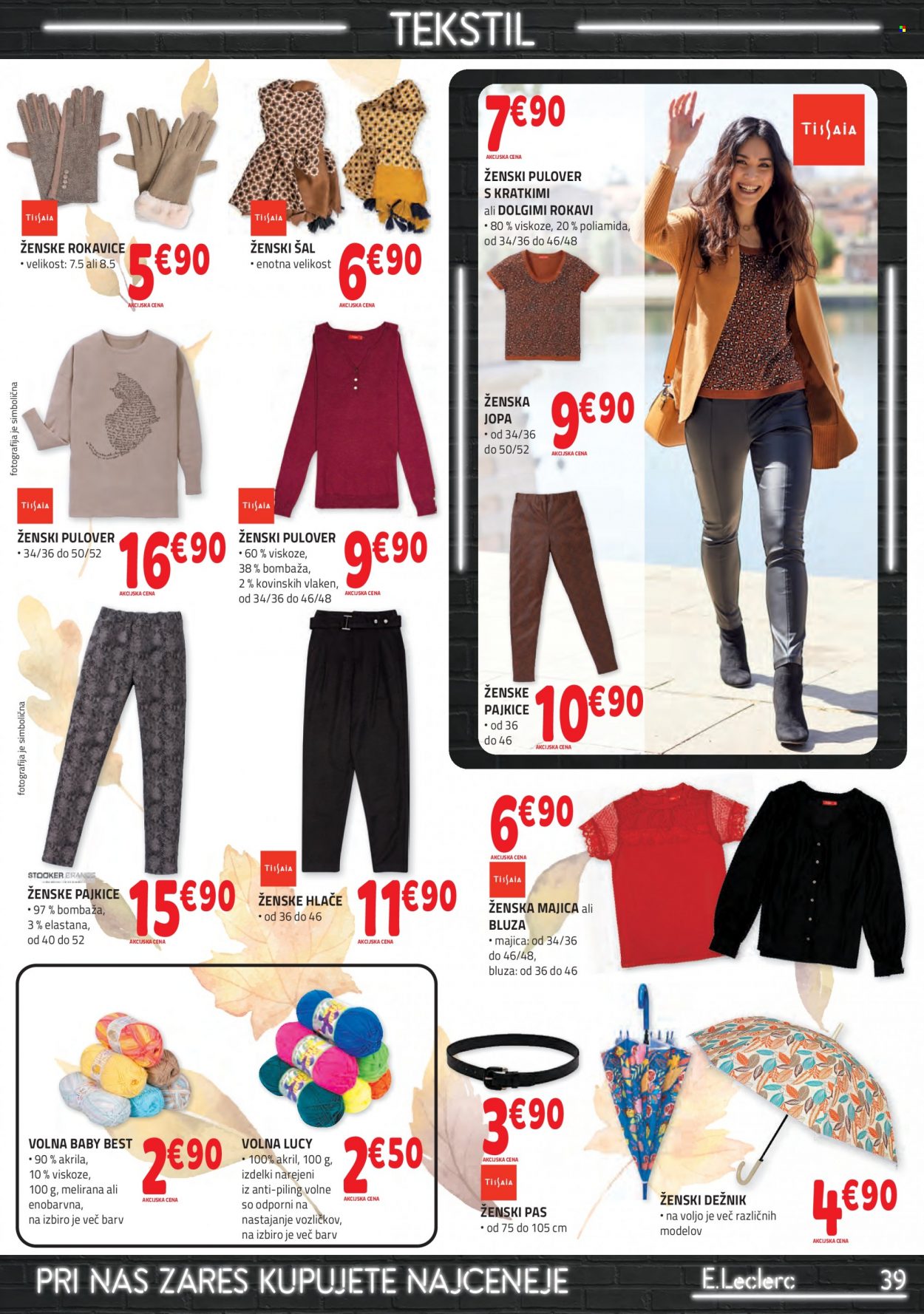 E.Leclerc katalog - 6.10.2021 - 16.10.2021. Stran 39