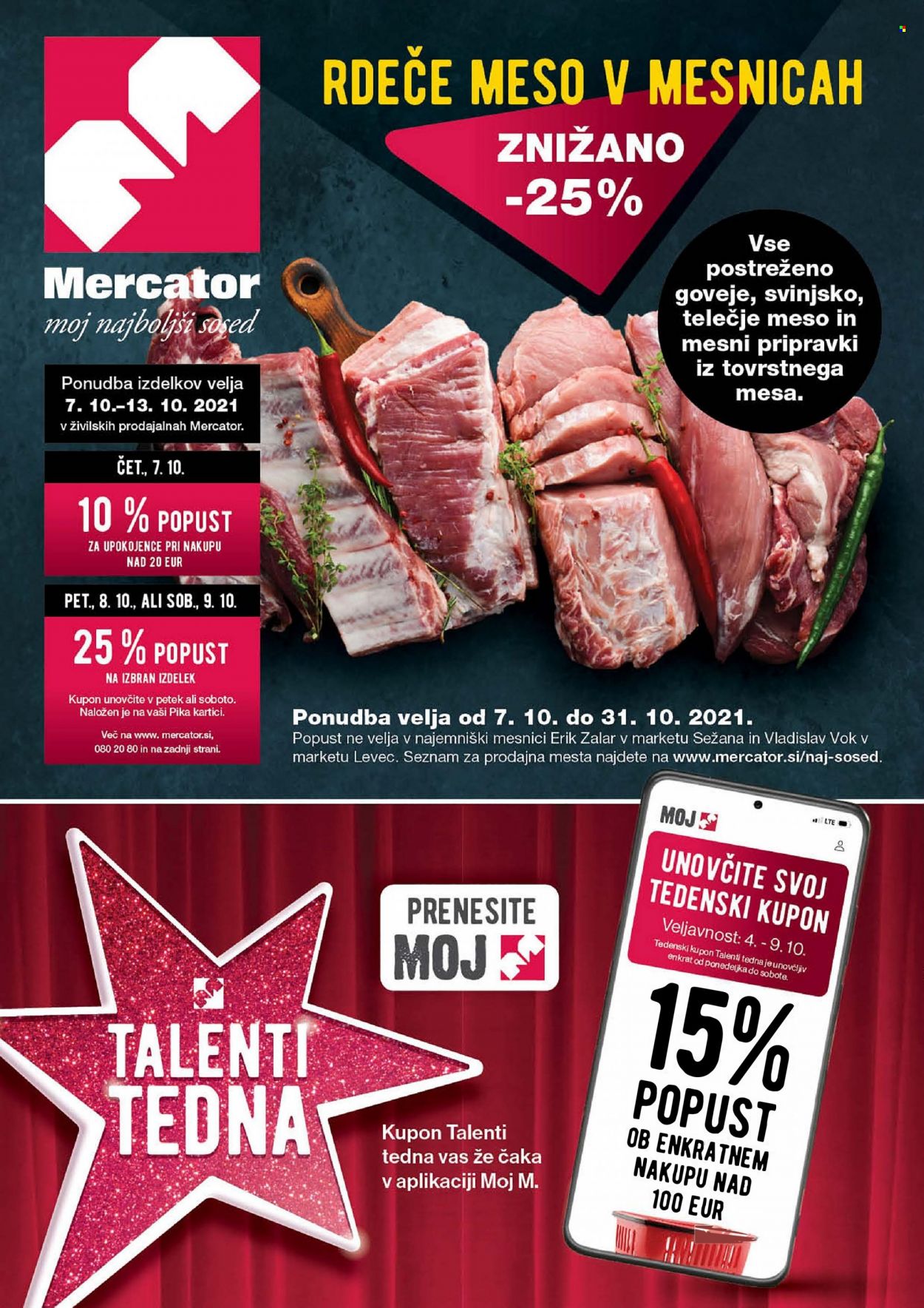 Mercator katalog - 7.10.2021 - 13.10.2021. Stran 1