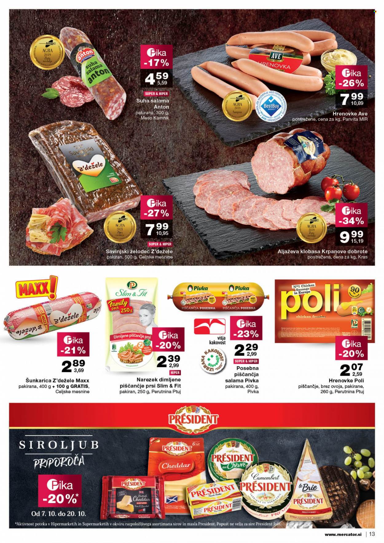Mercator katalog - 7.10.2021 - 13.10.2021. Stran 13