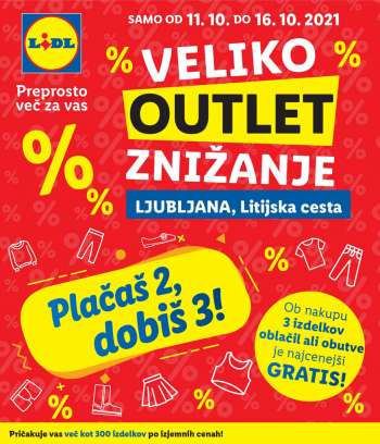 Lidl katalog - 11.10.2021 - 16.10.2021.