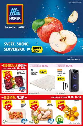 Hofer katalog - 08.10.2021 - 16.10.2021.
