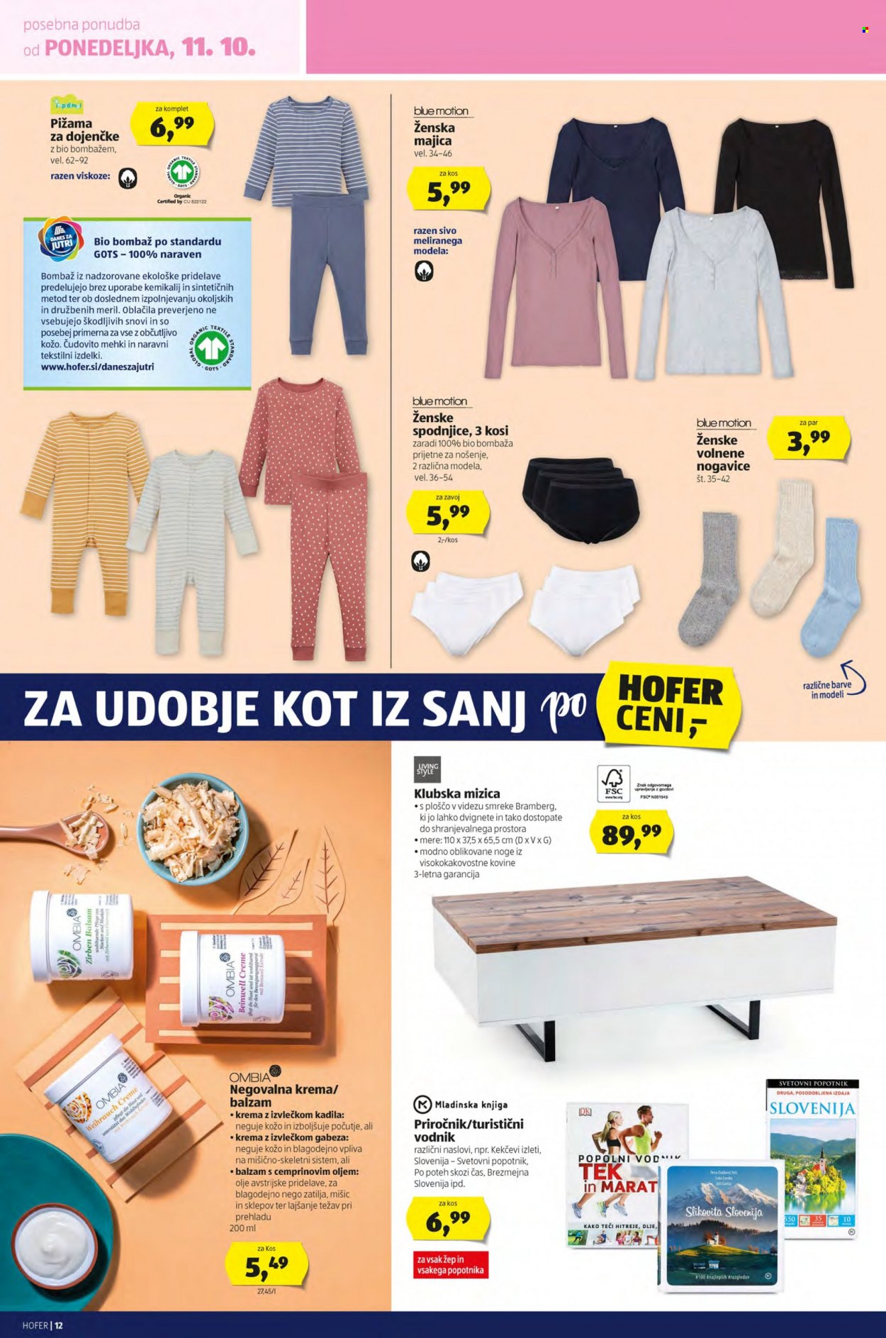 Hofer katalog - 8.10.2021 - 16.10.2021. Stran 12