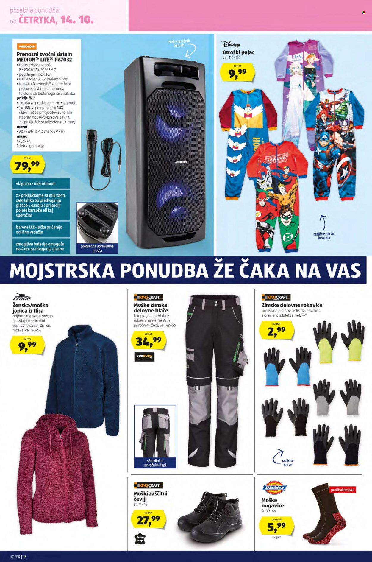 Hofer katalog - 8.10.2021 - 16.10.2021. Stran 16