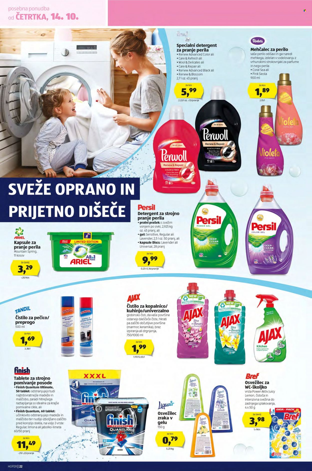 Hofer katalog - 8.10.2021 - 16.10.2021. Stran 22