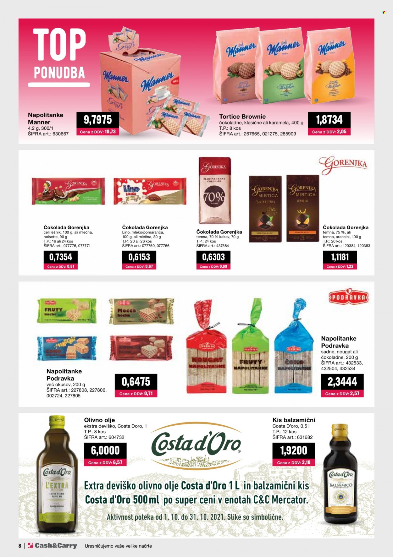Mercator Cash & Carry katalog - 1.10.2021 - 31.10.2021. Stran 8