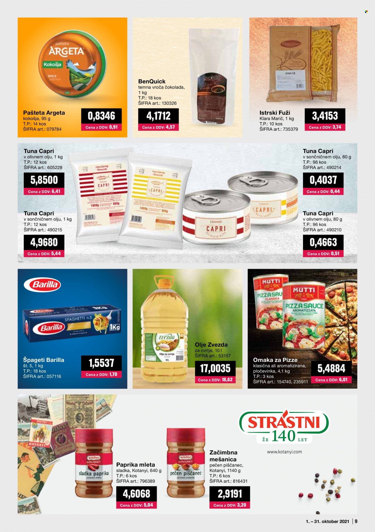 Mercator Cash & Carry katalog - 1.10.2021 - 31.10.2021. Stran 9